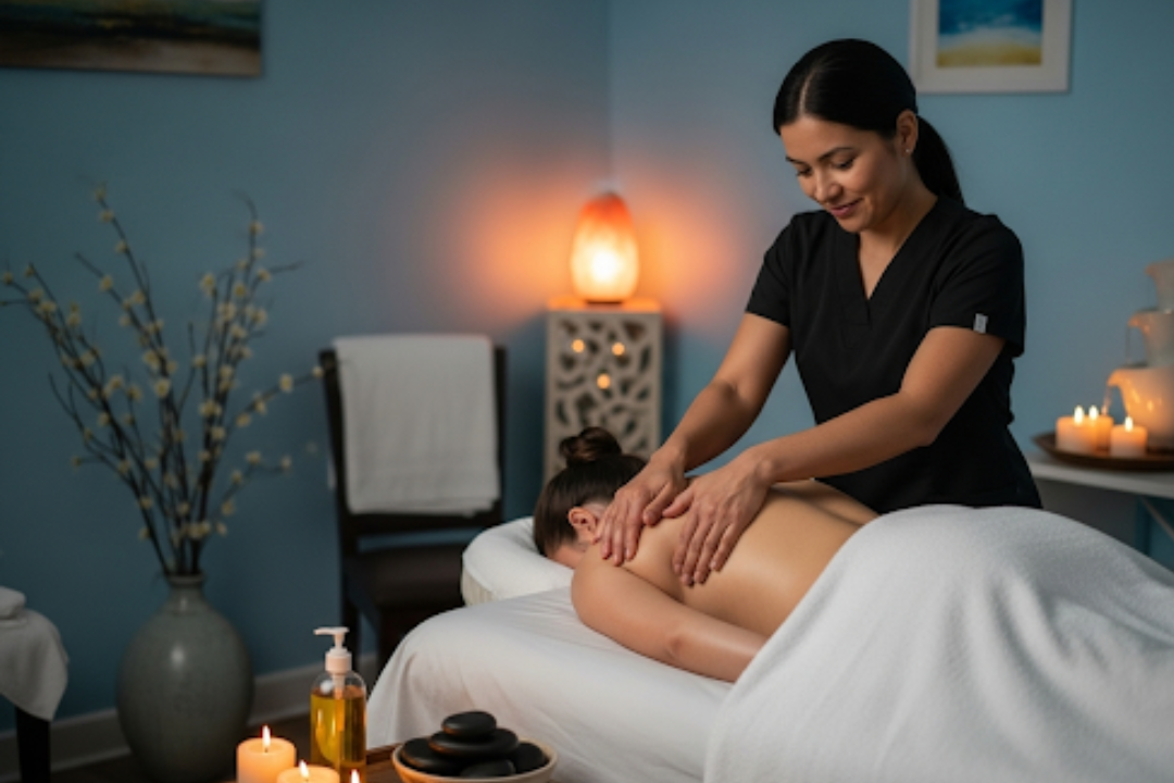 massagem relaxante