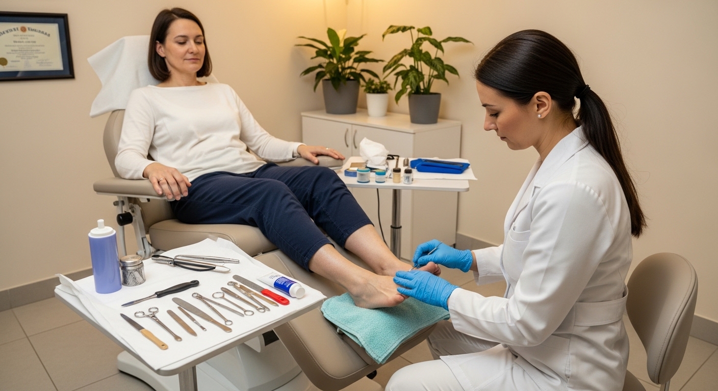 Pés Saudáveis: Os Benefícios de Contar com uma Clínica de Podologia Perto de Mim