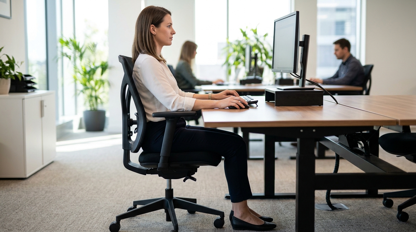 Postura no trabalho: Dicas para evitar dores nas costas